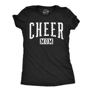Womens Funny T Shirts Cheer Mom Sarcastic Mothers Day Gift Tee For Ladies